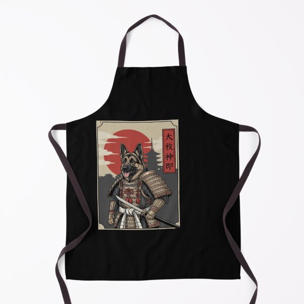 Item preview, German Shepherd Samurai Warrior Japanese Dog Owner designed and sold by PopStars1993.