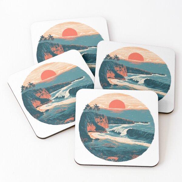Item preview, Sunset Coast Retro designed and sold by filou designs.