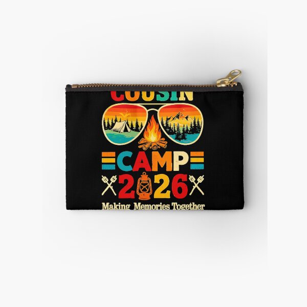 Item preview, Cousin Camp 2026 Making Memories Together - Retro Sunglasses Camping Art designed and sold by BendyBeasts.