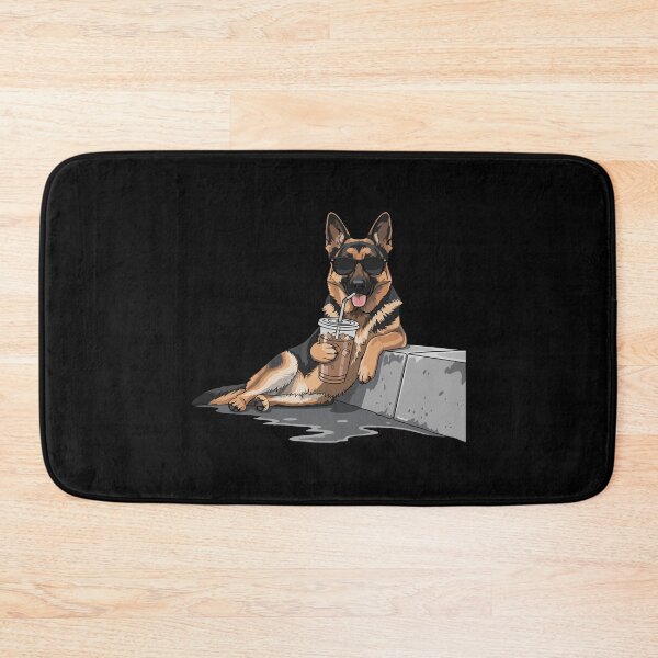 Item preview, German Shepherd Sunglasses Iced Coffee Dog Owner Pet Parent designed and sold by PopStars1993.