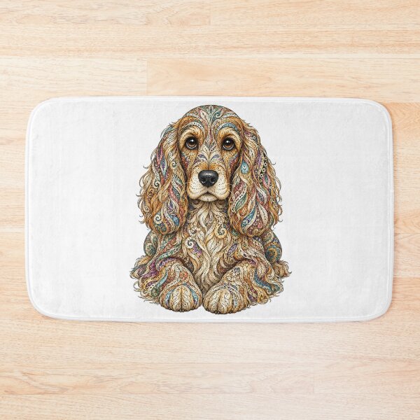 Item preview, Intricate Cocker Spaniel designed and sold by PaintedbyCarol.