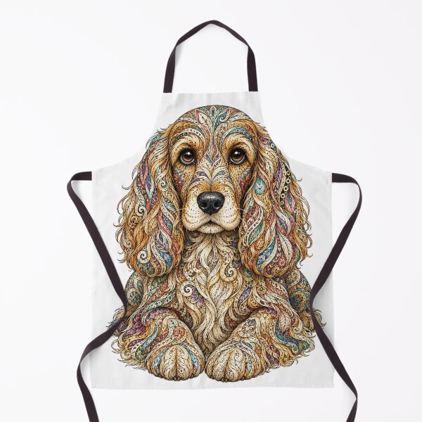 Item preview, Intricate Cocker Spaniel designed and sold by PaintedbyCarol.