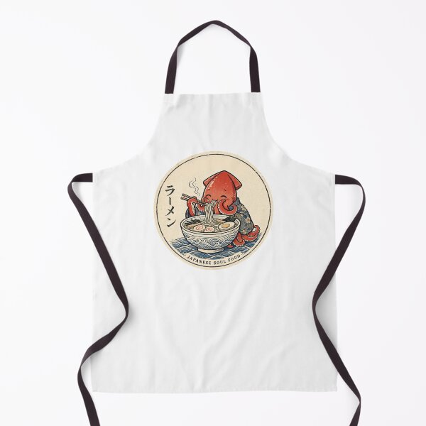 Item preview, Squid Eating Ramen Japanese Parody Octopus Eating Seafood Ramen Spicynoodles designed and sold by Yellowriversss.