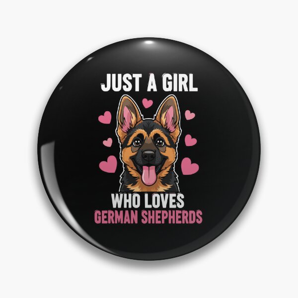 Item preview, Just A Girl Who Loves German Shepherds Dog Owner Pet Lover designed and sold by PopStars1993.