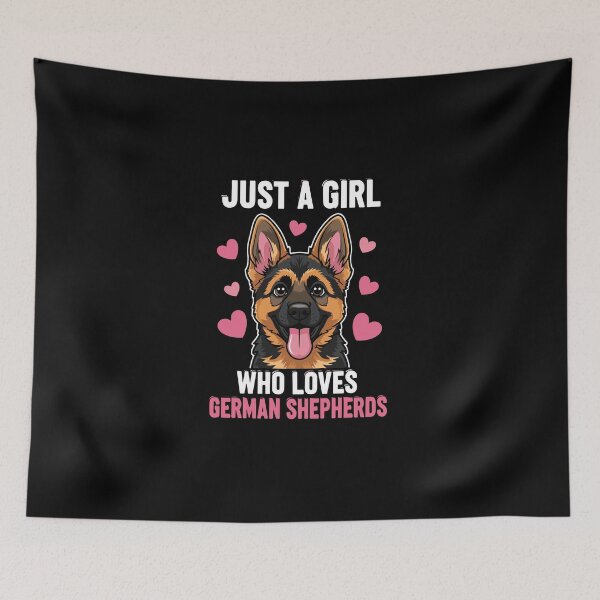 Item preview, Just A Girl Who Loves German Shepherds Dog Owner Pet Lover designed and sold by PopStars1993.