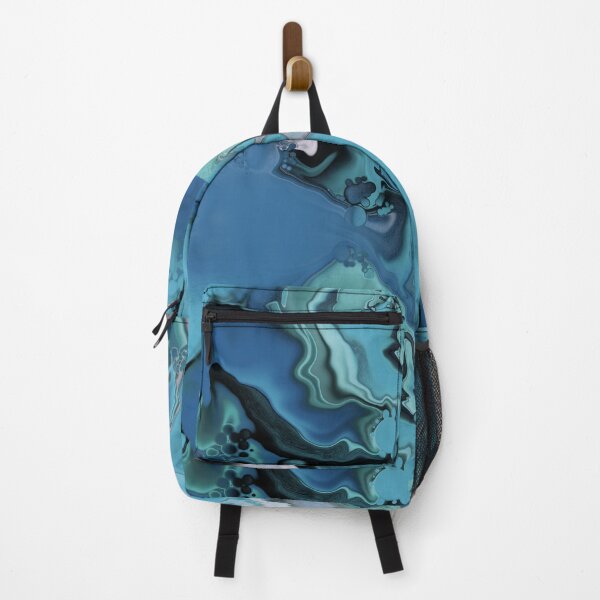 Item preview, Aqua ChromaFlow | Abstract Acrylic Pour designed and sold by byKira-Dark.