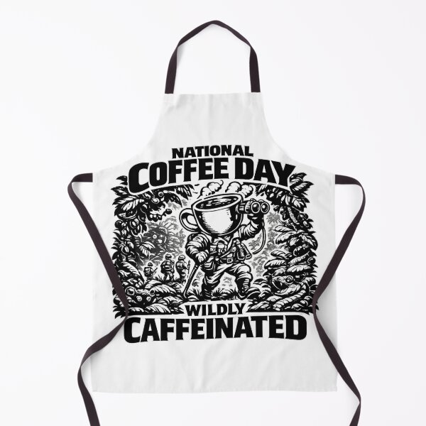 Item preview, Wildly Caffeinated National Coffee Day Astronaut Explorer designed and sold by irfanshikh.