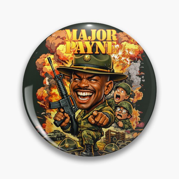 Item preview, Major Payne Movie Caricature designed and sold by EmpireMC.