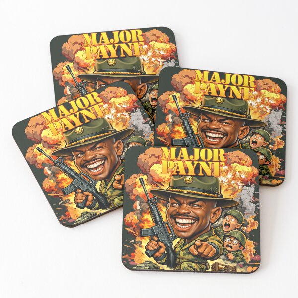 Item preview, Major Payne Movie Caricature designed and sold by EmpireMC.