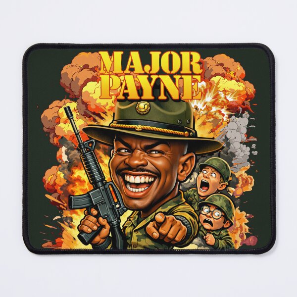 Item preview, Major Payne Movie Caricature designed and sold by EmpireMC.