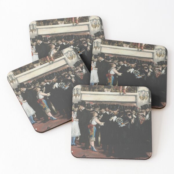 Item preview, Masked Ball at the Opera-Edouard Manet designed and sold by LumiereSasha.