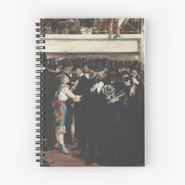 Item preview, Masked Ball at the Opera-Edouard Manet designed and sold by LumiereSasha.