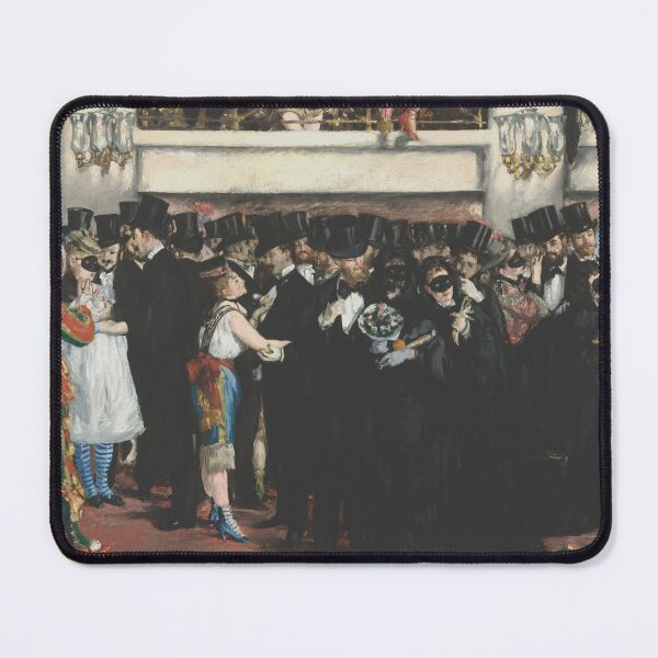 Item preview, Masked Ball at the Opera-Edouard Manet designed and sold by LumiereSasha.