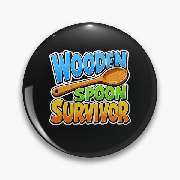 Item preview, Wooden Spoon Survivor Funny Pop Art Retro  designed and sold by alenaz.