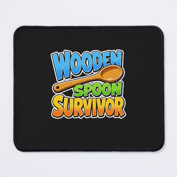 Item preview, Wooden Spoon Survivor Funny Pop Art Retro designed and sold by alenaz.
