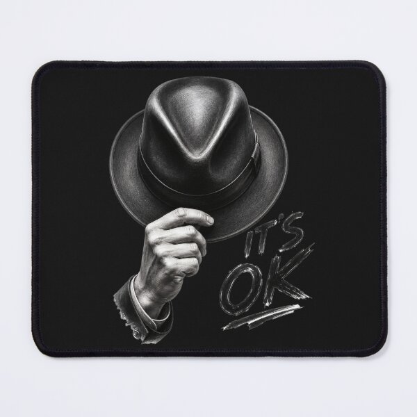 Item preview, It's OK Vintage Fedora Hat Graphic designed and sold by NucciCollective.
