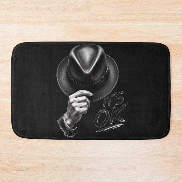 Item preview, It's OK Vintage Fedora Hat Graphic designed and sold by NucciCollective.