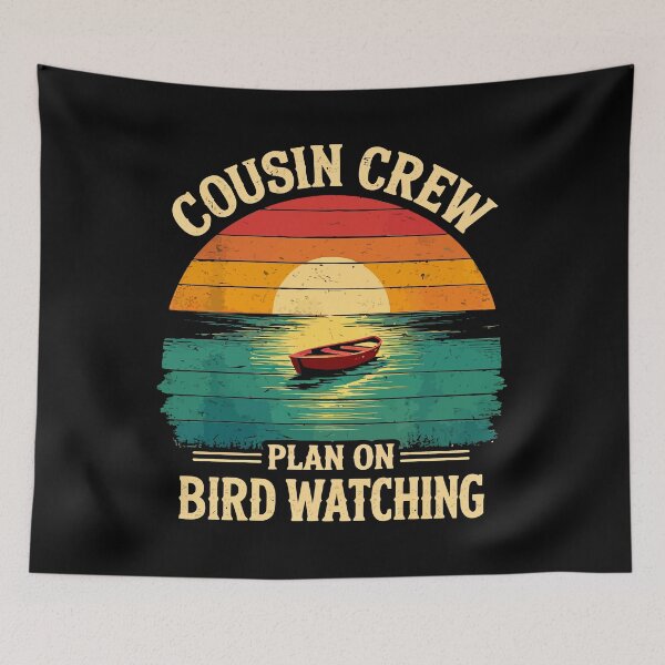 Item preview, Cousin Crew Lake Squad 2026 - Retro Canoe Vacation Art designed and sold by BendyBeasts.