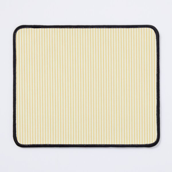 Item preview, Yellow off-white pinstripe pattern, vertical, pinstripes, fine stripes, stripe designed and sold by Karf ..