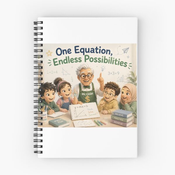Item preview, One Equation Endless Possibilities with Cash designed and sold by LumivaraGallery.