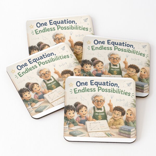 Item preview, One Equation Endless Possibilities with Cash designed and sold by LumivaraGallery.