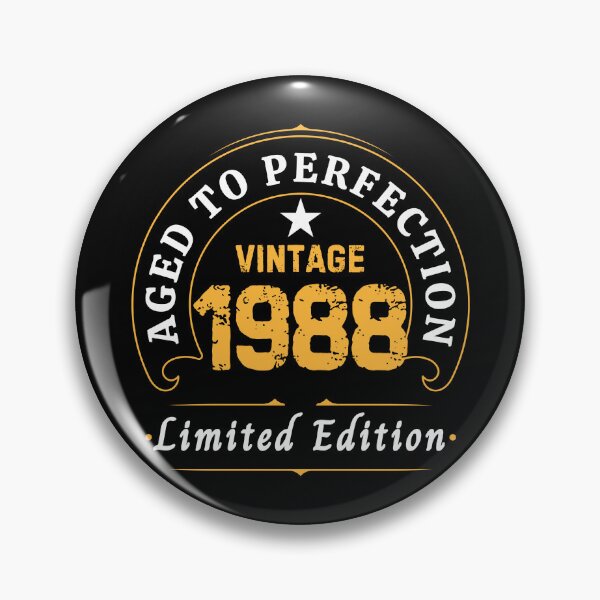 Item preview, 1988 Limited Edition, Aged To Perfection designed and sold by NumbersFort.