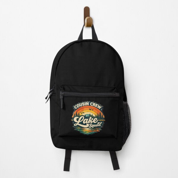 Item preview, Cousin Crew Lake Squad - Vintage Retro Sunset Lake Art designed and sold by BendyBeasts.
