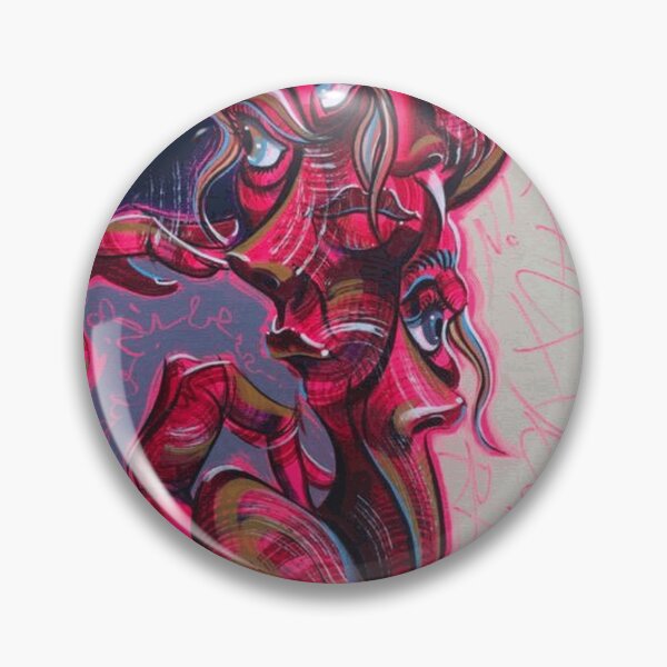 Item preview, Fragmented Neon Face Abstract Portrait designed and sold by CorwinLarkin.