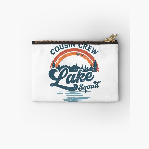 Item preview, Cousin Crew Lake Squad - Retro Rainbow Lake Vacation Art designed and sold by BendyBeasts.