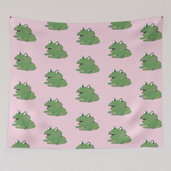 Item preview, Star Cheeks Frog (Purple) designed and sold by yellowflowerhut.