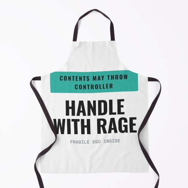 Item preview, Handle With Rage Gamer Controller Fragile Tee designed and sold by Studio Deadpan.