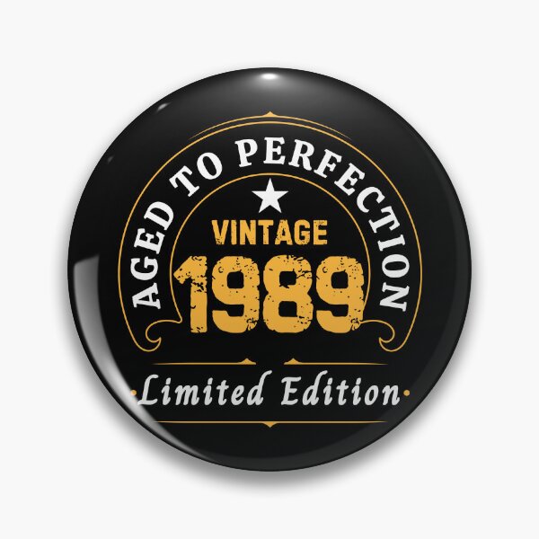 Item preview, 1989 Limited Edition, Aged To Perfection designed and sold by NumbersFort.