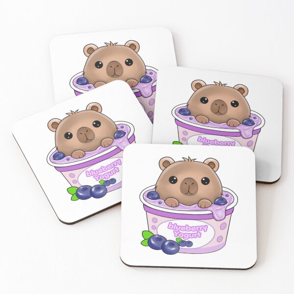 Item preview, Capyberry in Blueberry Yogurt designed and sold by VioletPixelCute.