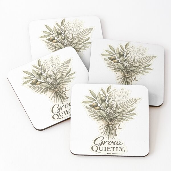 Item preview, Grow Quietly Botanical Vintage Wildflower Bouquet Apparel Design designed and sold by MUSA'S.