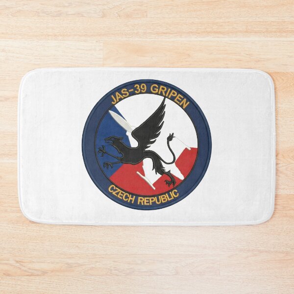 Item preview, Czech Air Force JAS-39 Gripen Flag Patch designed and sold by CharlieDesings.
