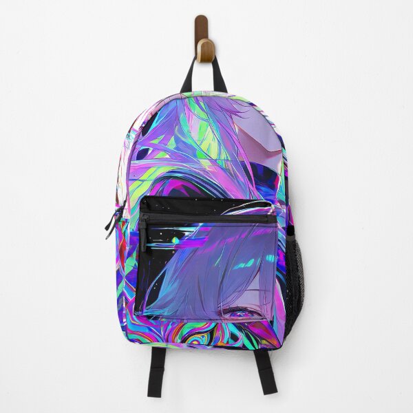 Item preview, Cyberpunk Anime Girl with Psychedelic Mask and Glitch Effects designed and sold by Sergii Davydenko.