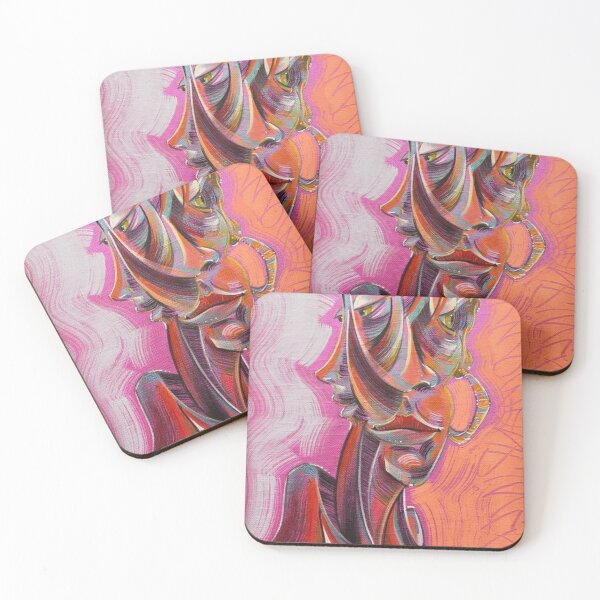 Item preview, Color Split Surreal Woman Portrait designed and sold by CorwinLarkin.