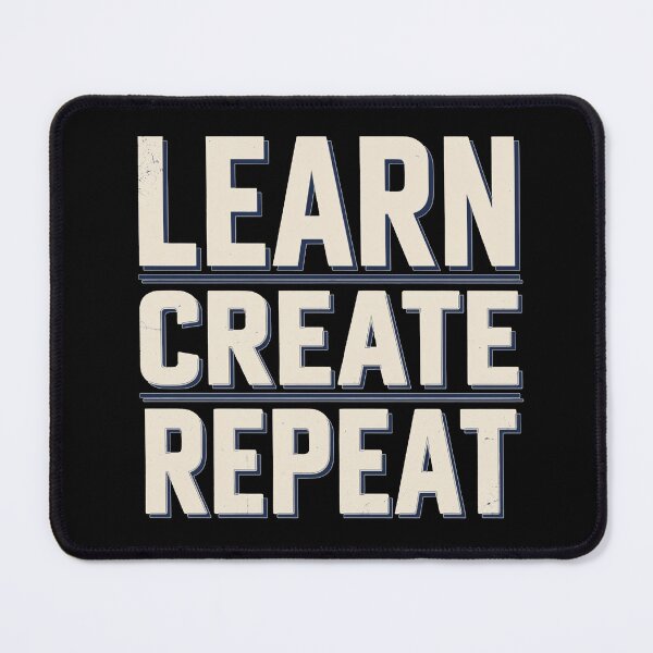 Item preview, Science Student Gift – Learn Create Repeat designed and sold by No Excuses Supply.