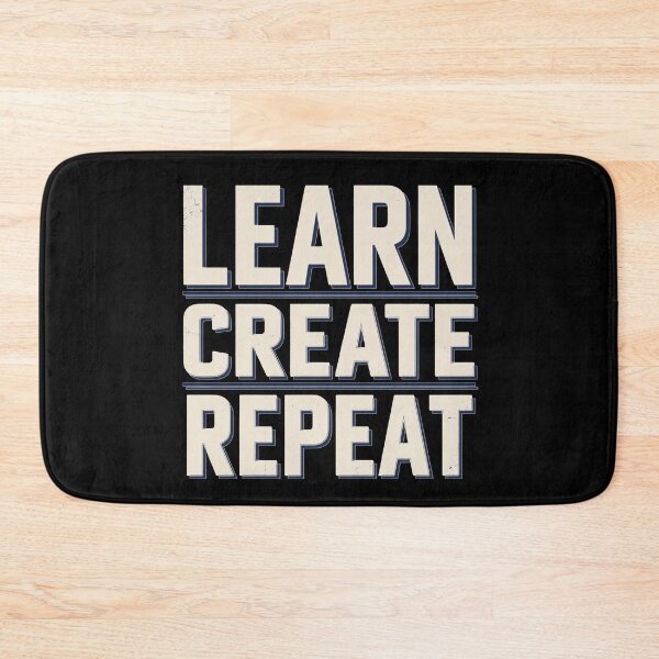 Item preview, Science Student Gift – Learn Create Repeat designed and sold by No Excuses Supply.