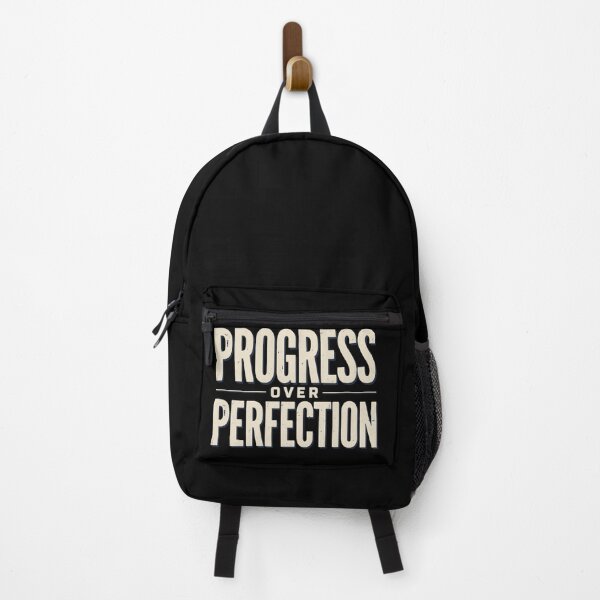 Item preview, Inspirational Quote For Students – Progress Over Perfection designed and sold by No Excuses Supply.