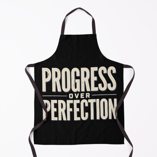 Item preview, Inspirational Quote For Students – Progress Over Perfection designed and sold by No Excuses Supply.
