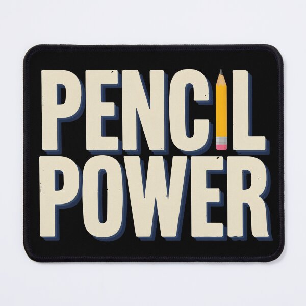 Item preview, Funny Student Quote – Pencil Power designed and sold by No Excuses Supply.