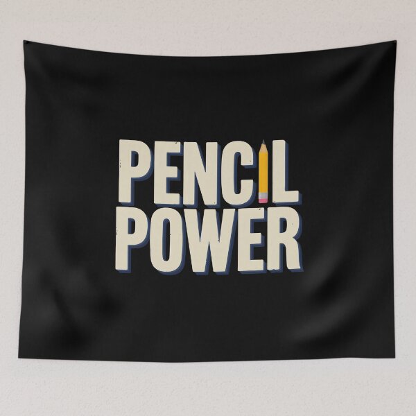 Item preview, Funny Student Quote – Pencil Power designed and sold by No Excuses Supply.