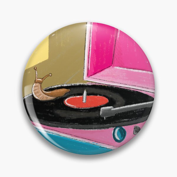 Item preview, Slug on a record player. designed and sold by BluluStudio.