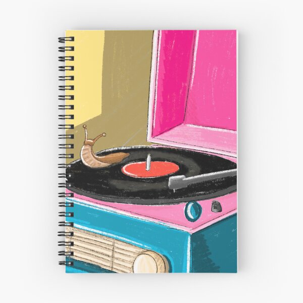 Item preview, Slug on a record player. designed and sold by BluluStudio.
