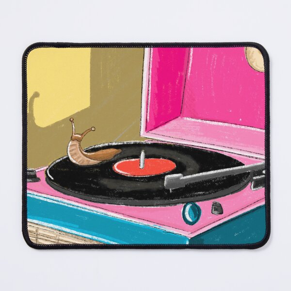 Item preview, Slug on a record player. designed and sold by BluluStudio.