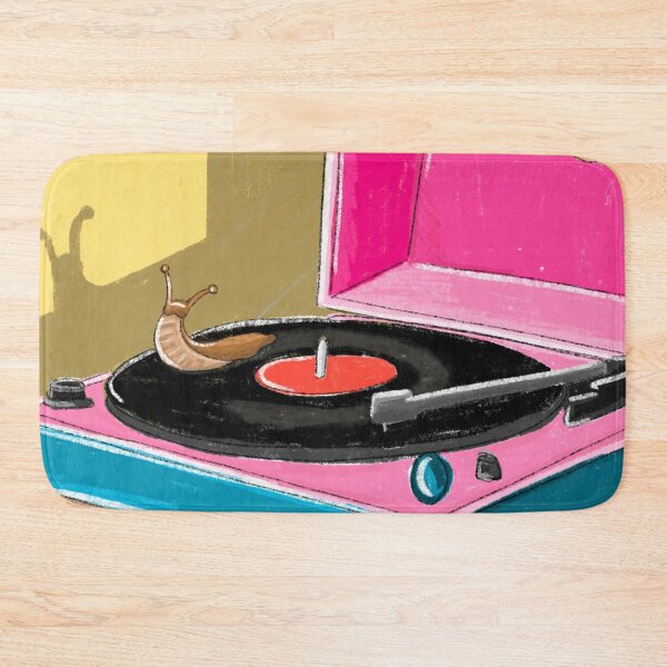 Item preview, Slug on a record player. designed and sold by BluluStudio.