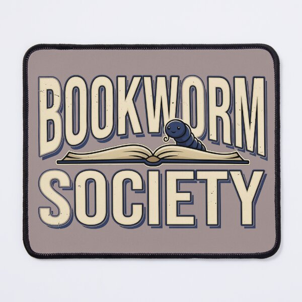 Item preview, Book Lover Gift – Bookworm Society designed and sold by No Excuses Supply.