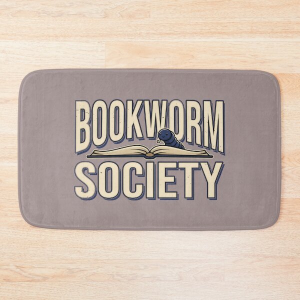 Item preview, Book Lover Gift – Bookworm Society designed and sold by No Excuses Supply.