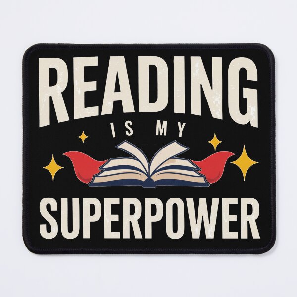 Item preview, Book Lover Gift – Reading Is My Superpower designed and sold by No Excuses Supply.